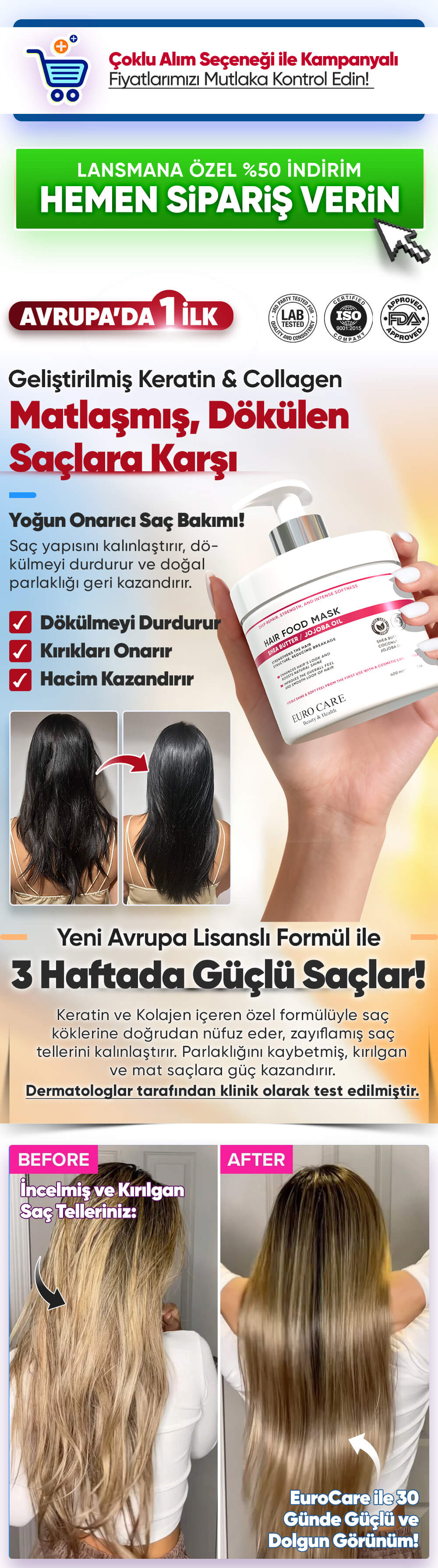 Hair Mask - Euro Care